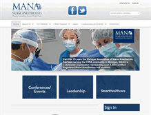 Tablet Screenshot of miana.org